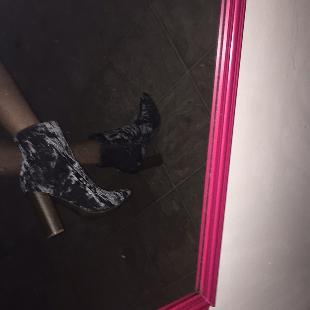 ✨Final Sale✨Suede high heeled boots